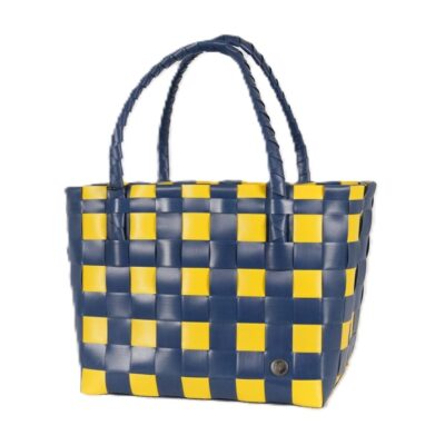 Spirit Blue/Maize Classic Weave Recycled Tote