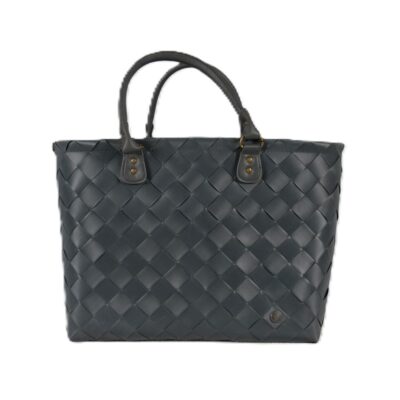Saint-Tropez Woven XL Travel Bag Dark Grey