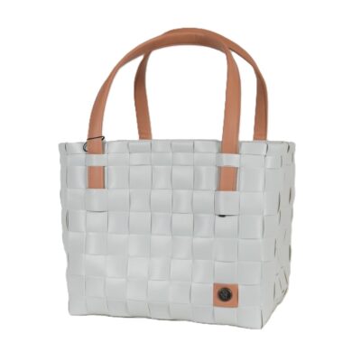 Color Block Misty Grey Recycled Tote