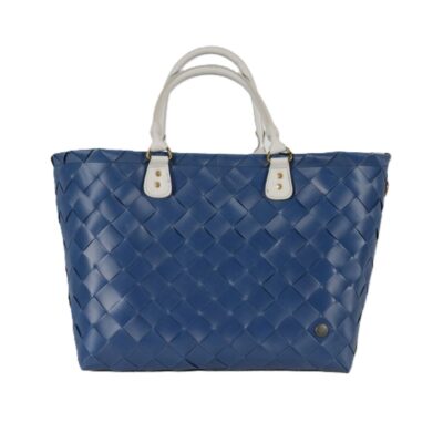 Saint-Tropez Woven XL Travel Bag Dark Blue