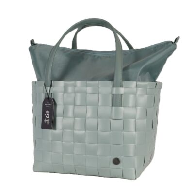 Color Deluxe Recycled Tote Grey/Green