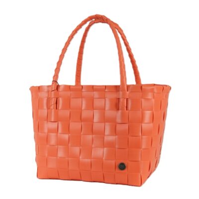 Paris Coral Orange Recycled Tote