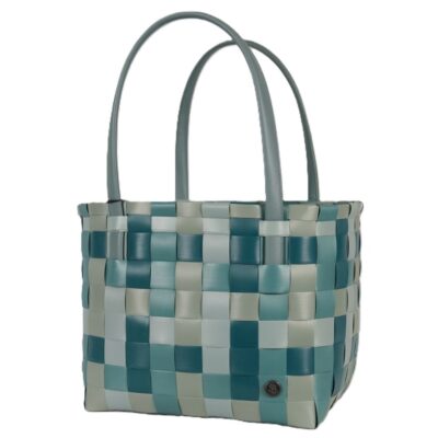Color Block Sage Green Mix Recycled Tote