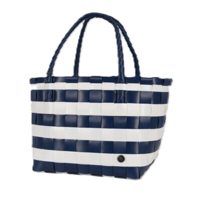 Spirit Dark Blue/White Stripes Recycled Tote
