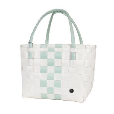 Paris Whites Mint Green Recycled Tote