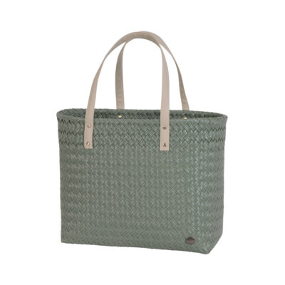 Coming Soon - Faye Recycled Plastic Shopper Sage Green