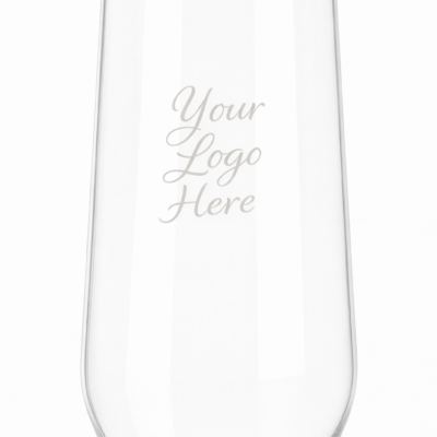 Custom 8oz Stemless Champagne Flute