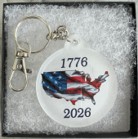 America's 250th Acrylic Key Chain