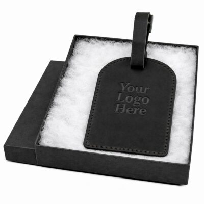 Custom Leather Luggage Tag