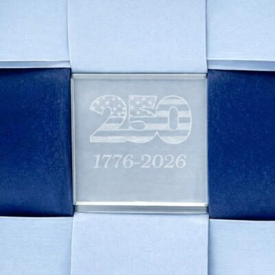 America's 250th Custom Etched Bag Charm Insert