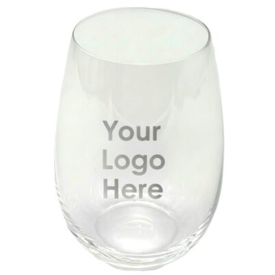 Custom Crystal Stemless Wine Glass