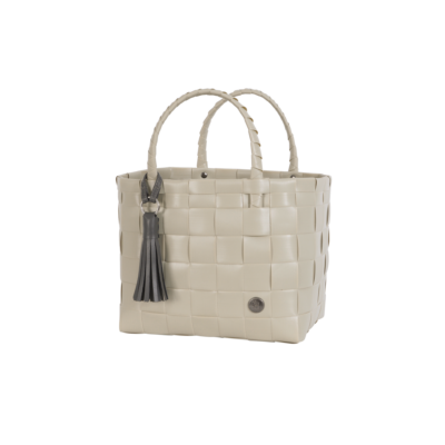 Mini Paris Recycled Plastic Tote Pale Grey