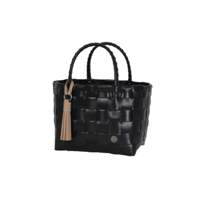 Mini Paris Recycled Plastic Tote Black